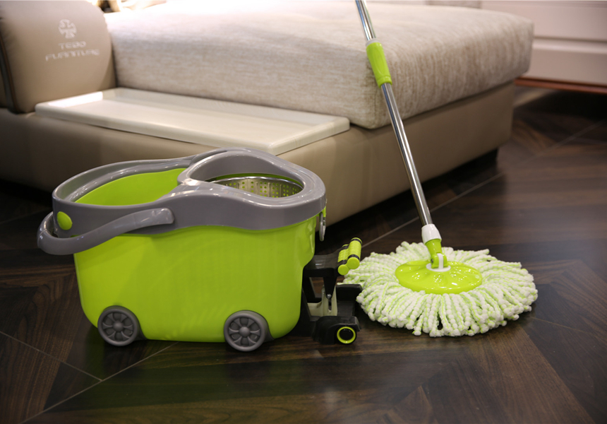 KXY-JLT spin mop with foot pedal