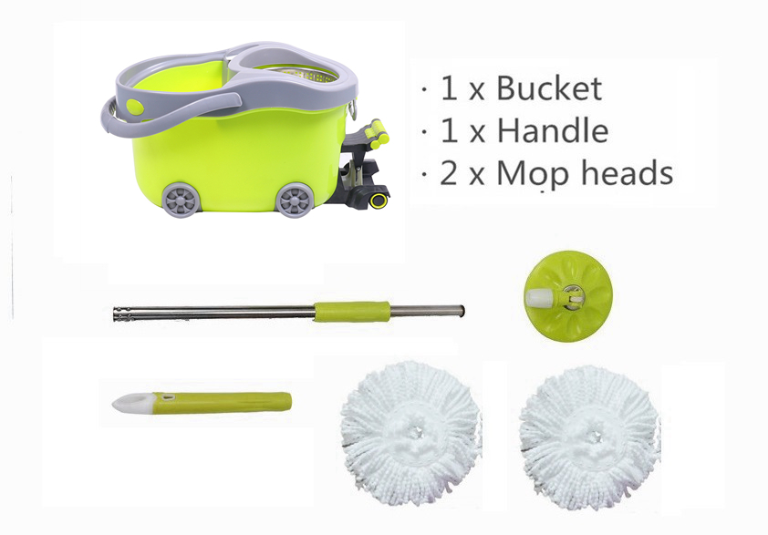 KXY-JLT spin mop with foot pedal