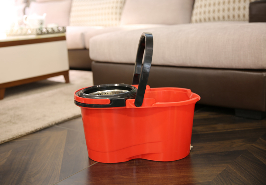 KXY-XFT 360 spin mop with removable basket