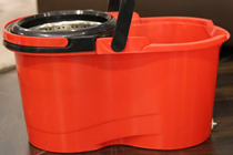 KXY-XFT Spin Mop with Removable basket