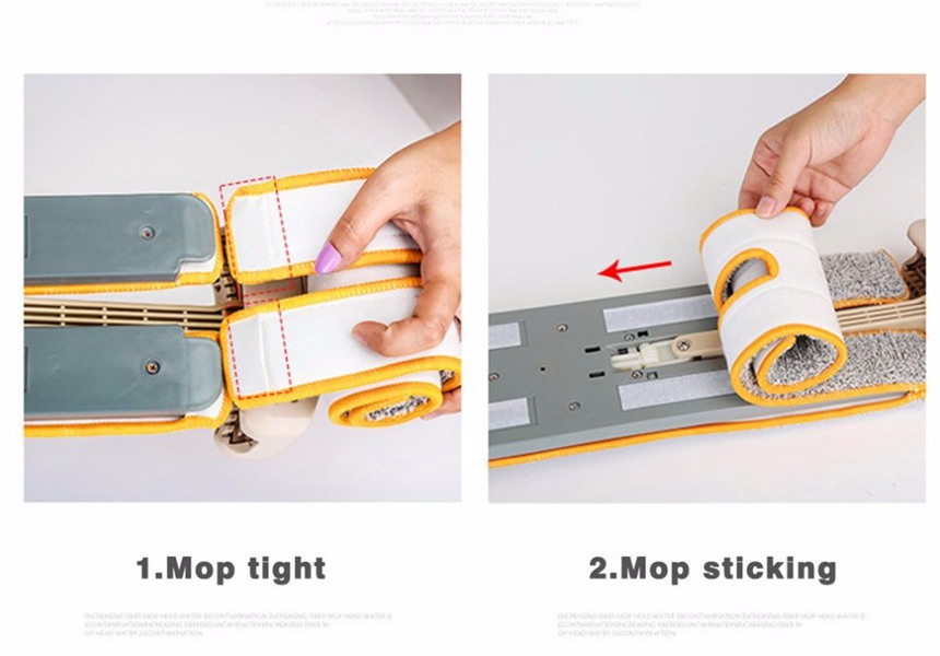 KXY-DMSX  Self-Wringing Double Sided Flat Mop