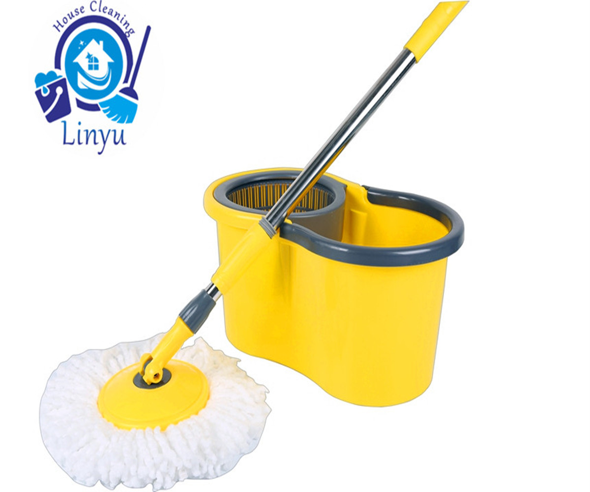 After The 360 Degrees Spin Dry Magic Mop Is Used