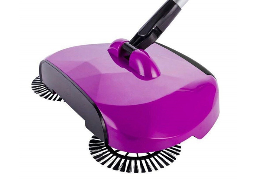 Sweeping Machine Push Type Hand Push Magic Broom Dustpan Handle Household Cleaning Package Hand Push Sweeper mop