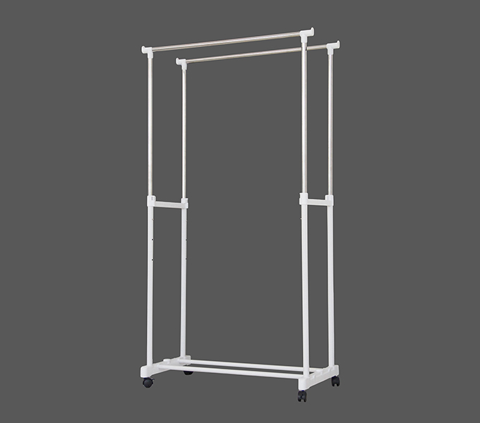 The latest white stainless steel drying rack is detachable and portable!