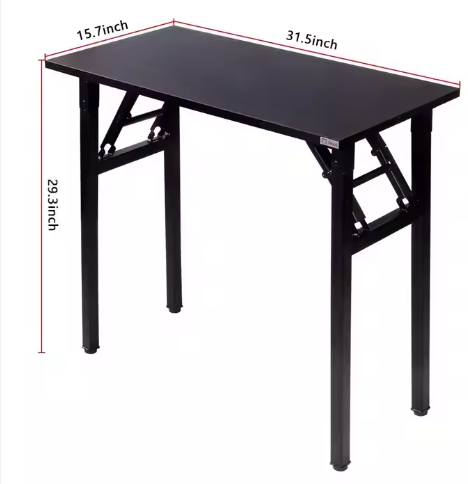 Modern Design Outdoor Patio Furniture Metal Steel Frame Adjustable Height Folding Table for Living Room