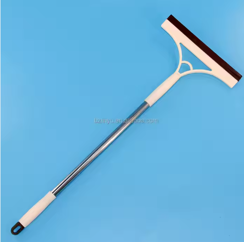 Stretchable Plastic Handle Shower Squeegee for Cleaning Glass Windows and Mirrors Household Cleaning Tool
