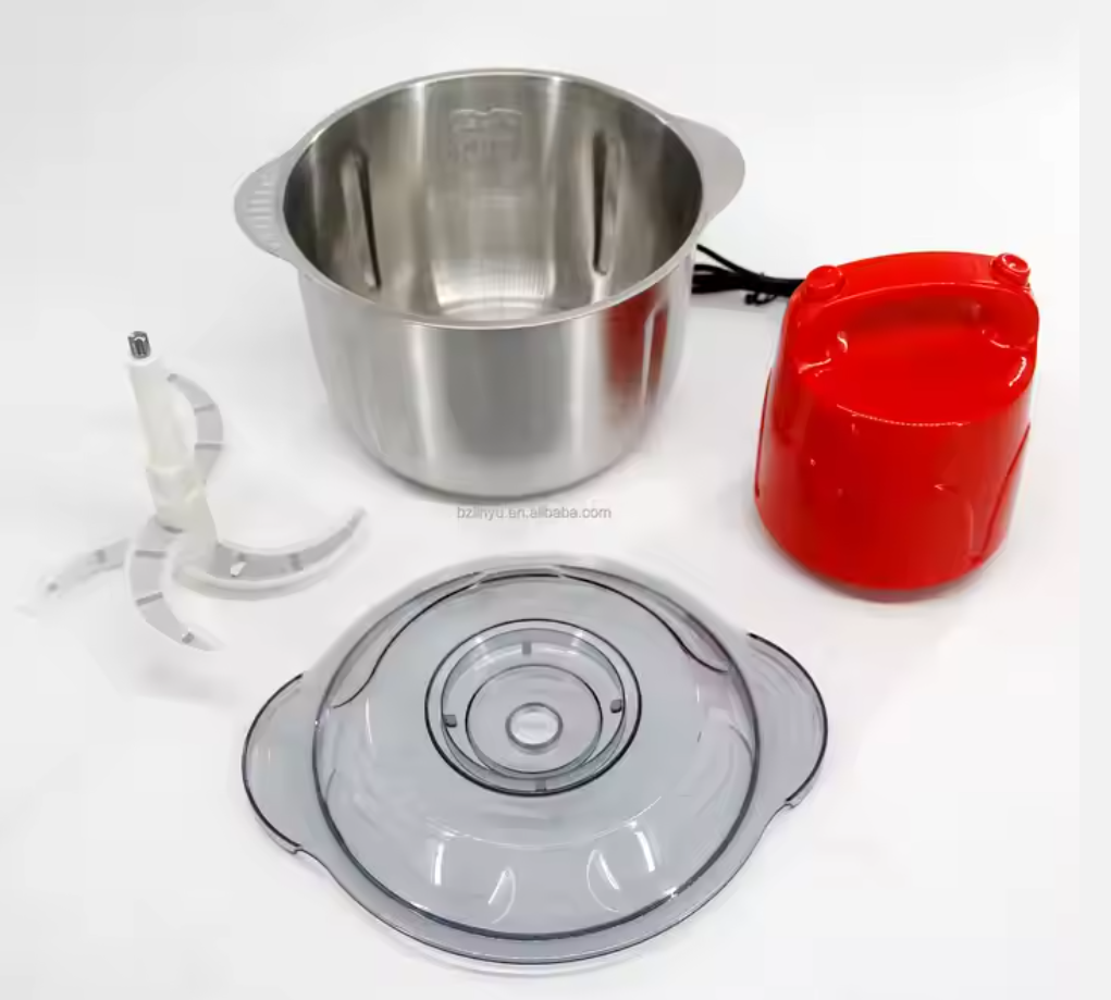 USB Powered Industrial PEELER for Garlic Meat Grinder Slicer for Home and Commercial Use Safe & Quiet Press