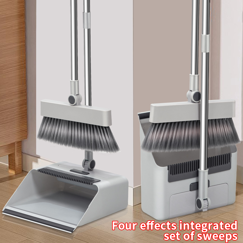 4 in 1 broom set and dustpan