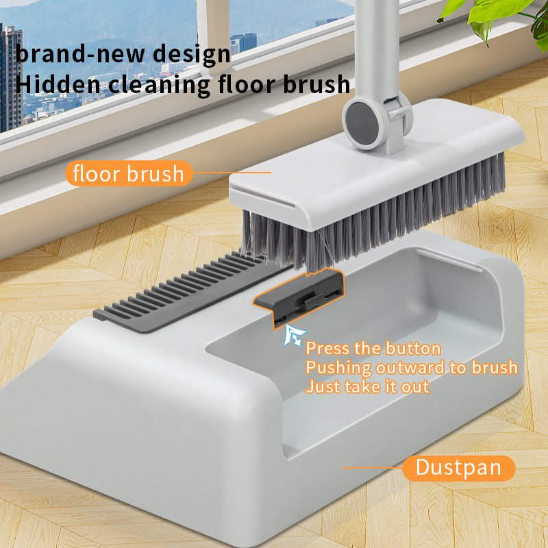 4 in 1 broom set and dustpan