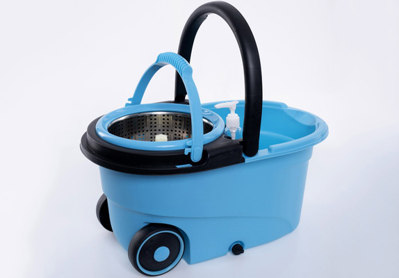 big wheel spin mop