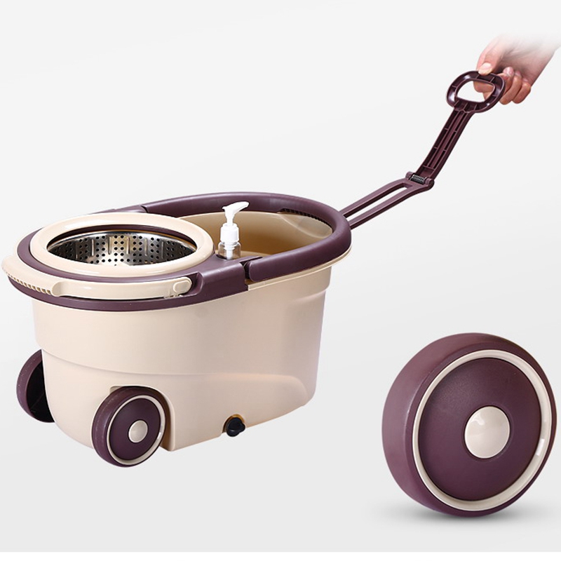 big wheel spin mop